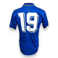 Retro maglia Italia Home 1988/90 Diadora con numero 19 originale in stile 3D