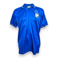 Maglia Italia Home 1992/94 Diadora originale Vintage azzurra con stemma FIGC – fronte