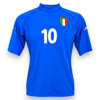 Maglia Italia Home 2002 Vintage numero 10 Kappa – scudetto Italia – condizioni Excellent Mondiali 2002