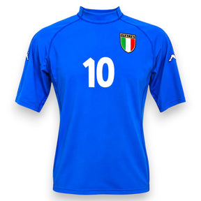 Maglia Italia Home 2002 Vintage numero 10 Kappa – scudetto Italia – condizioni Excellent Mondiali 2002
