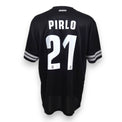 Retro maglia Juventus Away 2012-13 Pirlo numero 21 bianco – nameset replica – maglia Store nera Nike Serie A