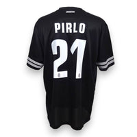 Retro maglia Juventus Away 2012-13 Pirlo numero 21 bianco – nameset replica – maglia Store nera Nike Serie A