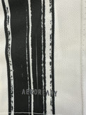 Dettaglio tessuto AEROREADY maglia Juventus Home 2020-21 – pennellate nere su fondo bianco Adidas