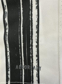 Dettaglio tessuto AEROREADY maglia Juventus Home 2020-21 – pennellate nere su fondo bianco Adidas