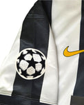 Patch Champions League Starball sulla manica della maglia Juventus Home 2012/13