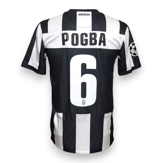 Retro maglia Juventus Home 2012/13 con nameset originale Pogba 6 e patch Champions League