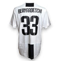 Retro maglia Juventus Home 2018/19 con nameset originale Bernardeschi 33 e striscia nera centrale