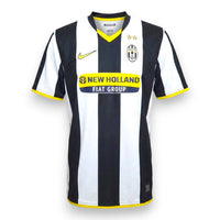 Maglia Juventus Home 2008-09 numero 3 Nike – strisce bianconere sponsor New Holland Fiat Group – Store Serie A