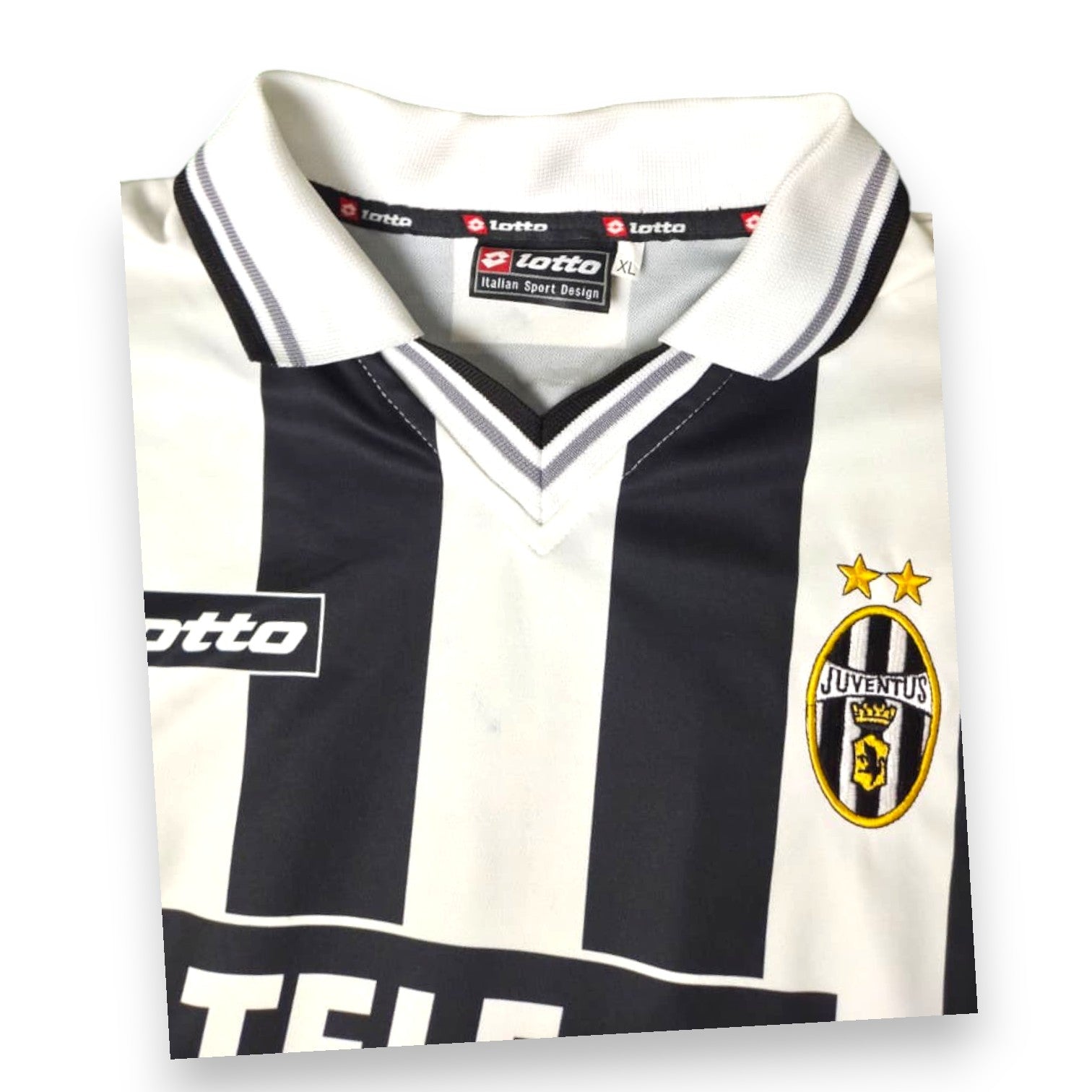 Juventus Del Piero 2001/02 Vintage Lotto Jersey No. 10 Replica | MTM