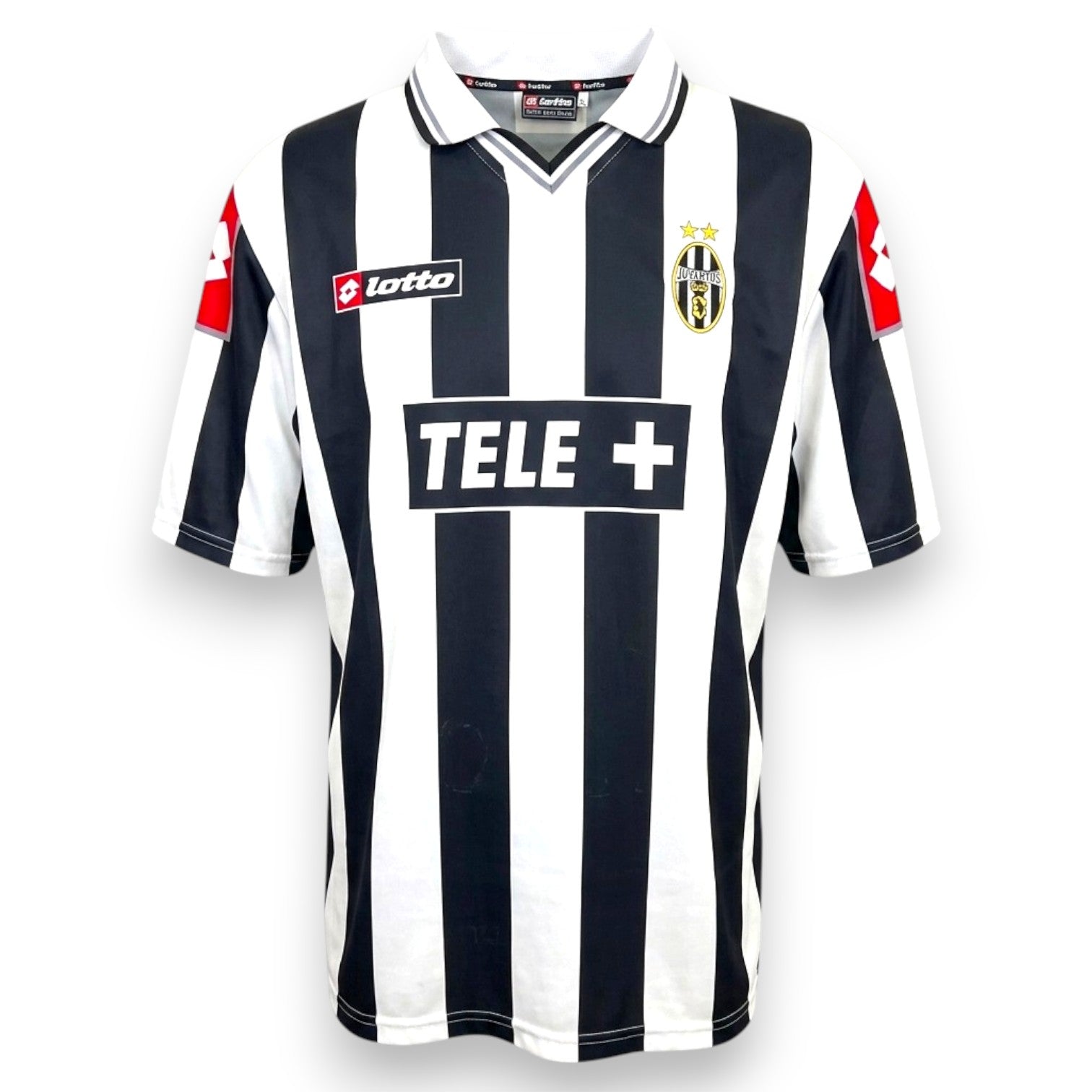 Juventus Del Piero 2001/02 Vintage Lotto Jersey No. 10 Replica | MTM