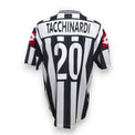 Retro maglia Juventus Home 2001-02 Tacchinardi numero 20 – lieve usura del numero – maglia Vintage Lotto Serie A
