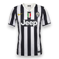 Maglia Juventus Home 2013-14 numero 10 Nike – strisce bianconere sottili Jeep scudetto collo a V – Store Serie A