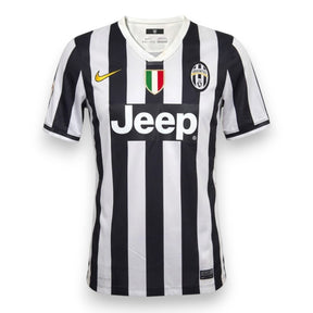 Maglia Juventus Home 2013-14 numero 10 Nike – strisce bianconere sottili Jeep scudetto collo a V – Store Serie A