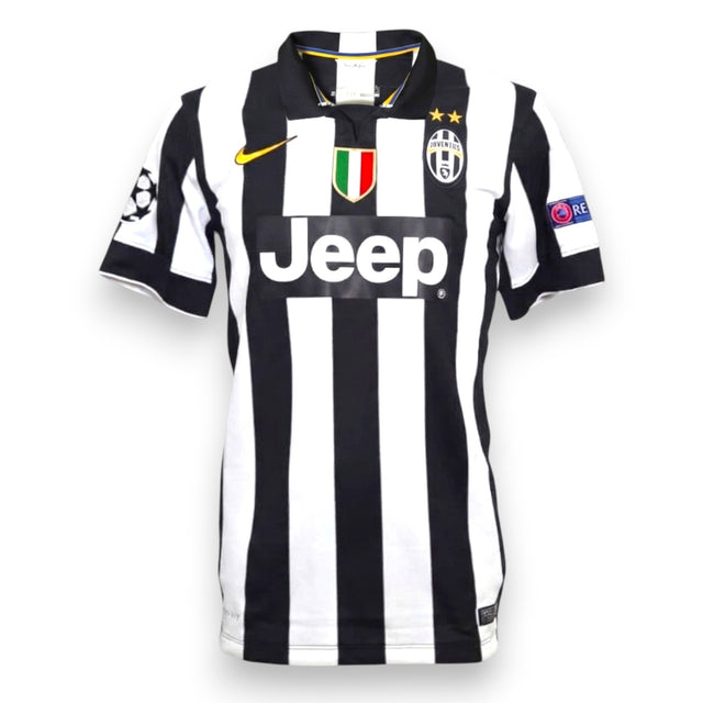 Maglia Juventus Home 2014-15 numero 10 Nike – strisce bianconere Jeep scudetto patch Champions League – Store Serie A