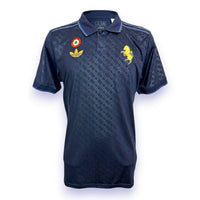Maglia Juventus Third 2024-25 Adidas Legend Ink navy – Trefoil oro – Zebretta dorata – coccarda Coppa Italia – taglia L