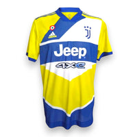 Maglia Juventus Third 2021-22 Player Issued Cristiano Ronaldo numero 7 – adidas – sponsor Jeep 4xe – terza divisa gialloblu