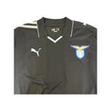 Dettaglio collo maglia Lazio Third 2008-09 Puma – stemma S.S. Lazio e aquila dorata
