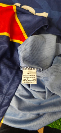 Etichetta interna maglia US Lecce Away 2000-01 Asics 100% poliestere Made in Italy – cimelio Player Issued