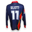 Retro maglia US Lecce Away 2000-01 numero 11 BILIOTTI – Asics – colletto U.S. Lecce – Player Issued manica lunga