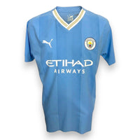 Maglia Manchester City Home 2025-26 Puma sash bianco Etihad Airways – condizioni Excellent