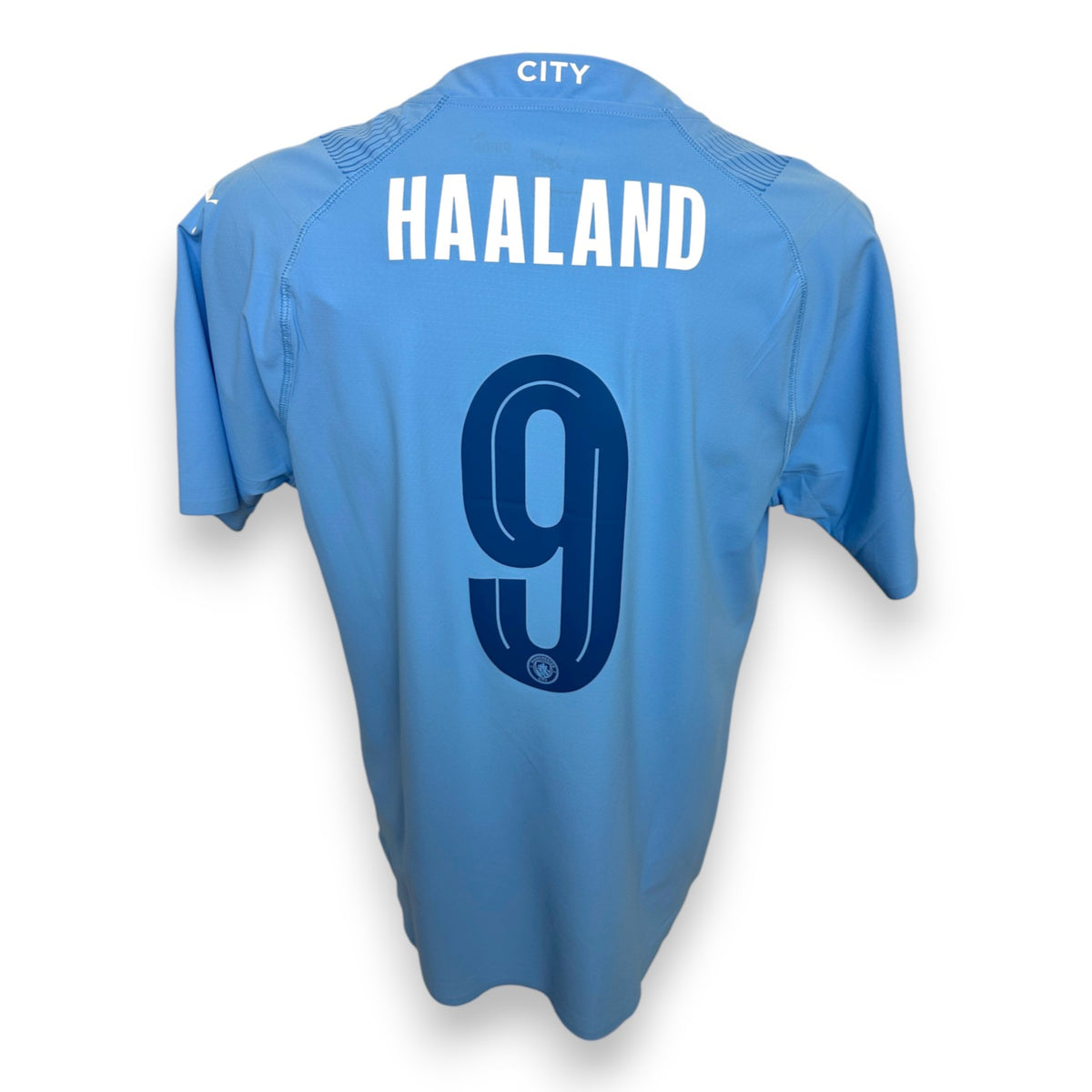 Retro maglia Manchester City Home 2025-26 numero 9 Erling Haaland Puma