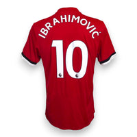 Retro maglia Manchester United Home 2017-18 Ibrahimović numero 10 – nome e numero replica – Adidas Premier League