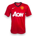Maglia Manchester United Home 2012-13 Scholes numero 16 – Nike – sponsor AON gingham rosso – taglia S condizioni Excellent