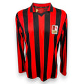 Maglia AC Milan Retro Style 125° Anniversario Puma manica lunga – righe rossonere – toppa heritage Milan Foot Ball and Cricket Club