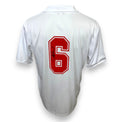 Retro maglia Milan Away 1988/89 con numero 6 autografato da Franco Baresi