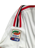 Patch Serie A TIM sulla manica della maglia Milan Away 2011/12