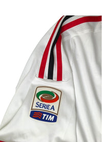 Patch Serie A TIM sulla manica della maglia Milan Away 2011/12