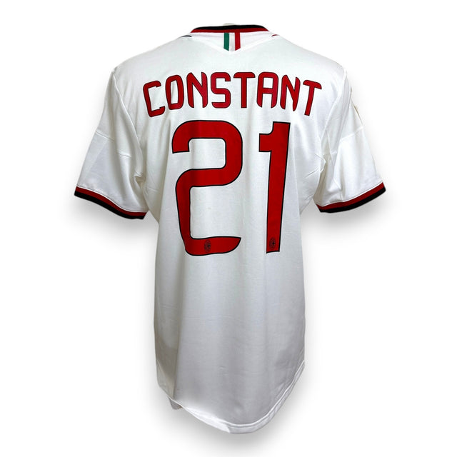 Retro maglia Milan Away 2012-13 Kévin Constant numero 21 rosso Player Issued Adidas cimelio Serie A