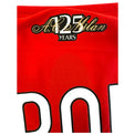 Dettaglio patch A.C. Milan 125 Years colletto retro maglia Home 2024-25