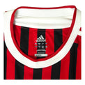 Colletto della maglia Milan Home 2011/12 con etichetta Adidas Climacool taglia L Made in Thailand