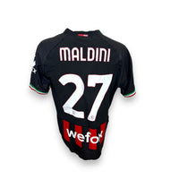 Retro maglia Milan Home 2022-23 Daniel Maldini numero 27 – nameset originale Puma