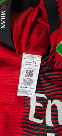 Etichetta interna maglia AC Milan Home 2023-24 Puma style 770380 Made in Indonesia – Player Issued