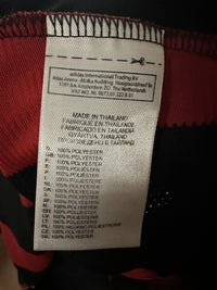 Etichetta interna maglia Milan 2010-11 Adidas – Made in Thailand 100% poliestere taglia L