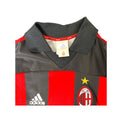 Collo interno maglia AC Milan 2000-01 adidas scudo ACM – colletto a polo Vintage Store autentica
