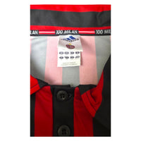 Etichetta interna maglia Milan Centenario 1999-00 Adidas Replica ufficiale – taglia XL – made in Tunisia