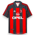 Maglia Milan Home 2000-01 Paolo Maldini Adidas – store autentica – sponsor Opel – stemma ACM – vintage XL