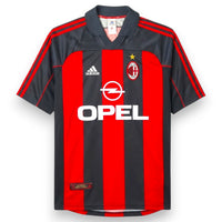 Maglia Milan Home 2000-01 Paolo Maldini Adidas – store autentica – sponsor Opel – stemma ACM – vintage XL