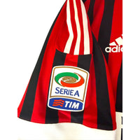 Patch ufficiale Serie A TIM manica maglia Milan Home 2011-12 Player Issued Nocerino