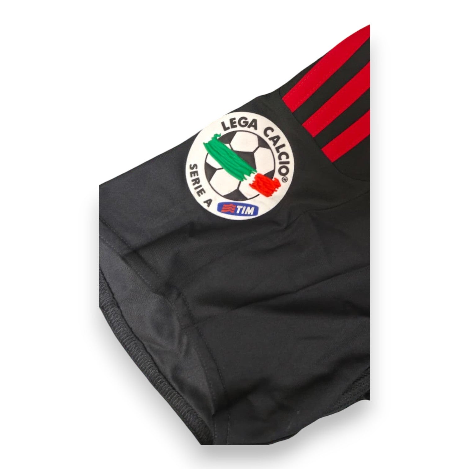 Patch Lega Calcio Serie A TIM maglia Milan 2008-09 – dettaglio manica Adidas