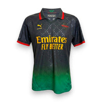 Maglia AC Milan x Off-White Fourth Kit 2024-25 Tijjani Reijnders autografata – Puma edizione limitata – sponsor Emirates – condizioni Excellent