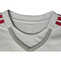Colletto a V della maglia portiere Milan 2015/16 con etichetta Adidas Climacool taglia L Made in Thailand