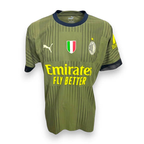 Maglia Milan Third 2022-23 Puma verde oliva Emirates BitMEX – condizioni Excellent