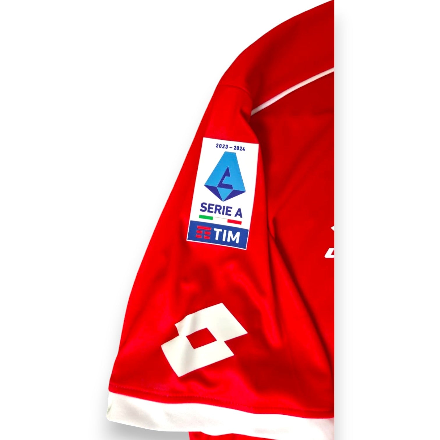 Patch ufficiale Serie A TIM 2023-2024 su manica maglia AC Monza Pessina Player Issued