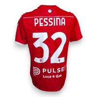 Retro maglia AC Monza Home 2023-24 numero 32 PESSINA – sponsor Pulsee Luce e Gas – versione Player Issued