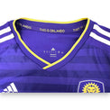 Colletto maglia Orlando City Home 2016 – etichetta This is Orlando – logo Adidas Climacool taglia L