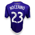 Retro maglia Orlando City Nocerino numero 23 – autografo con dedica manoscritta – Adidas MLS
